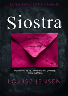 Siostra Wyd 2 Louise Jensen - Powieści sensacyjne Siostra Wyd 2 Louise Jensen - Powieści sensacyjne - miniaturka - grafika 1