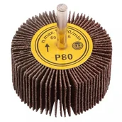 Narzędzia warsztatowe - Topex Grupa sp. z o.o. S.K. Ściernica listkowa trzpieniowa 60x30mm K80 55H759 - miniaturka - grafika 1