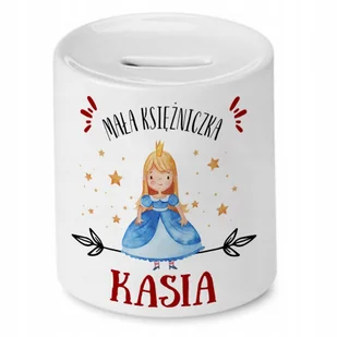 Skarbonka 330 ml Dla Kasi Córki Dziecka Prezent z Nadrukiem ze Zdjęciem - Skarbonki - miniaturka - grafika 1