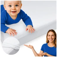 Prześcieradła dla dzieci - Prześcieradło 140x70 cm do łóżeczka Bawełna 100% z gumką Premium Harmoony - miniaturka - grafika 1