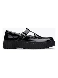 Clarks Skórzane mokasyny "Torhill Bar" w kolorze czarnym - Mokasyny damskie - miniaturka - grafika 1