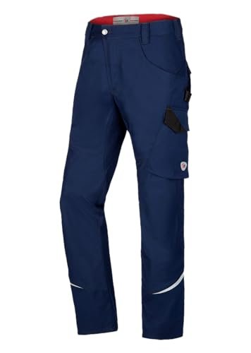 BP 1868-572-110-3XL męska kurtka softshell, stójka, zamek błyskawiczny z przodu, 300,00 g/m², 100% poliester, ciemnoniebieski, 3XL