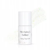 Utwardzacze do paznokci - PB Nails, Lakier hybrydowy Fancy Top Coat, 10 ml - miniaturka - grafika 1