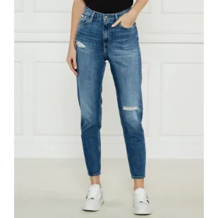 Calvin Klein Jeans Jeansy Mom Fit - Spodnie damskie - miniaturka - grafika 1