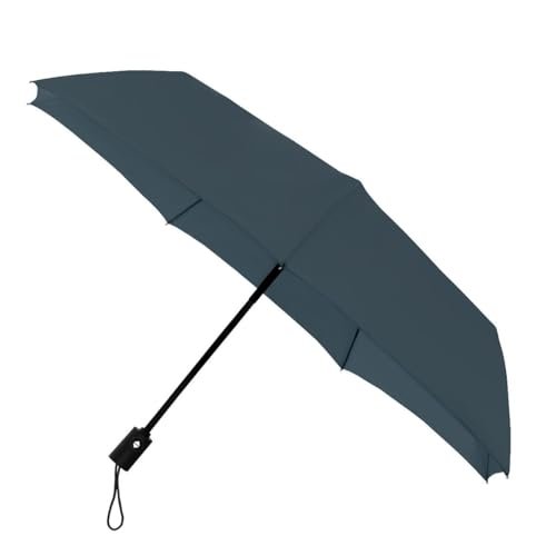 Falconetti - Parasol kieszonkowy – automatyczne otwieranie i zamykanie – odporny na wiatr – granatowy – 100 cm