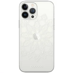 Etui do Apple IPHONE 14 Mandale 006 Babaco Nadruk częściowy Biały - Etui i futerały do telefonów - miniaturka - grafika 1