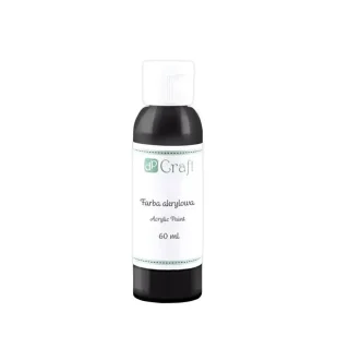 Farba akrylowa czarna 60ml - Dalprint - Przybory szkolne - miniaturka - grafika 1