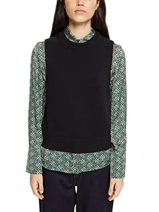 edc by ESPRIT Damski sweter 102CC1I323, 001/czarny, rozmiar XS - Swetry damskie - miniaturka - grafika 1