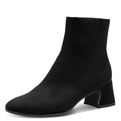 Tamaris Damskie botki na obcasie 1-25314-45, czarne, rozmiar 39 EU, czarny, 39 EU