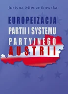 Historia świata - Europeizacja partii i systemu partyjnego Austrii Justyna Miecznikowska - miniaturka - grafika 1