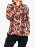 Bluzy sportowe damskie - Bluza damska Columbia Glacial IV Print 1/2 Zip - moonvista timberwild - miniaturka - grafika 1