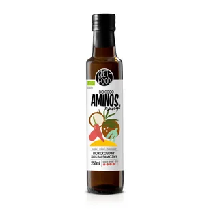 Bio Sos Kokosowy Aminos Spicy 250 ml - Majonezy i dressingi - miniaturka - grafika 1