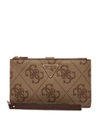 Portfele - Guess Portfel Laurel II Slg SWSO7 459157 Beżowy - miniaturka - grafika 1