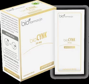 Biofarmacja Biofarmacja bioCynk 30 mg - Suplementy naturalne - miniaturka - grafika 1