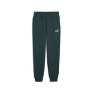 Spodnie męskie - Męskie Spodnie PUMA ESS NO. 1 LOGO SWEATPANTS FL CL (S) 68260775 – Zielony - miniaturka - grafika 1