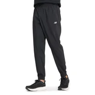 Spodnie sportowe męskie - Spodnie męskie New Balance MP41011BK - czarne - miniaturka - grafika 1