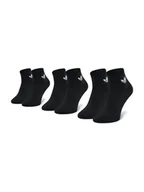 Skarpetki damskie - adidas Zestaw 3 par wysokich skarpet unisex Mid-Cut Crew FM0643 Czarny - miniaturka - grafika 1