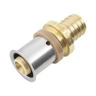 Akcesoria hydrauliczne - KAN-therm Złączka przejściowa PUSH x PRESS 18x2/16x2 HAL862 - miniaturka - grafika 1