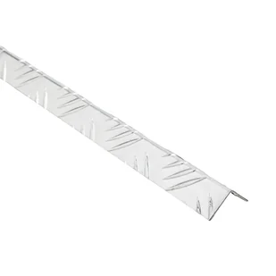 Standers Profil schodowy aluminiowy 2.5m 20x20x1.5 mm srebrny - Inne materiały budowlane - miniaturka - grafika 1