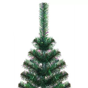 Lumarko Sztuczna choinka z opalizującymi końcówkami, zielona, 180 cm - Choinki - miniaturka - grafika 4