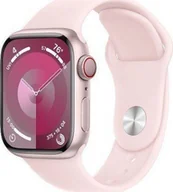 Smartwatch - Apple Watch 9 GPS + Cellular 41mm Aluminium Sport S/M Różowy - miniaturka - grafika 1