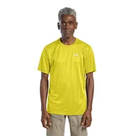 Koszulki męskie - Męski T-shirt Jack Wolfskin TECH T M chartreuse - M - miniaturka - grafika 1