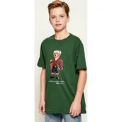 Koszulki dla chłopców - POLO RALPH LAUREN T-shirt | Regular Fit - miniaturka - grafika 1