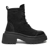 Botki damskie - Botki GOE OO2N4114 Czarny - miniaturka - grafika 1