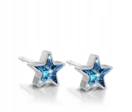 Biżuteria dla dzieci - BLOMDAHL KOLCZYKI HIPOALERGICZ Star Aquamarine 6mm - miniaturka - grafika 1