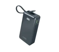 Powerbanki - SBS TTBB10000LCDTCPD20B 10000mAh PD 20W Wbudowany kabel USB-C Niebieski - miniaturka - grafika 1