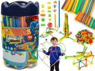 Klocki - W PUDEŁKU KONSTRUKCYJNE, KLOCKI , ŚWIECĄCE W CIEMNOŚC - miniaturka - grafika 1