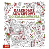 Kolorowanki, wyklejanki - Kalendarz adwentowy do kolorowania - miniaturka - grafika 1