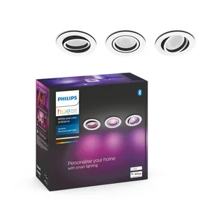 Philips Hue Runner Pojedyncze oświetlenie punktowe - białe - z regulatorem przyciemniania 929003045201 - Pozostałe oświetlenie - miniaturka - grafika 3