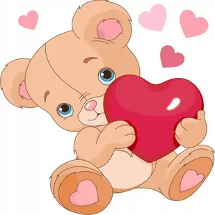 Naklejka ścienna dla dzieci Miś Misie Pluszaki 41, 50x50 cm - Naklejki na ścianę Naklejka ścienna dla dzieci Miś Misie Pluszaki 41, 50x50 cm - Naklejki na ścianę - miniaturka - grafika 1