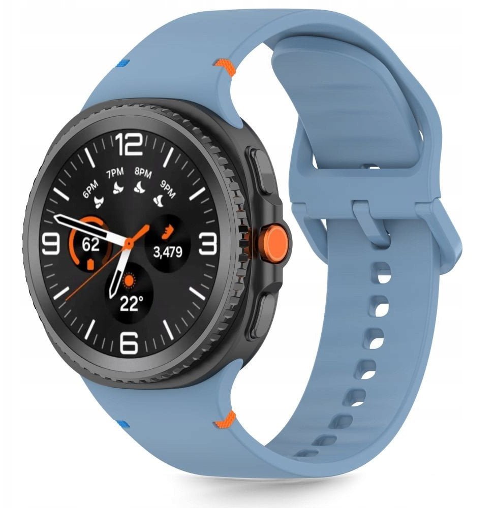 TECH-PROTECT SILICONE SAMSUNG GALAXY WATCH 8 / CLASSIC 40 / 44 / 46 MM BABY BLUE