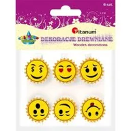 Dekoracje domu - Spinacz drewniany Emotionki A6 C510 MTCR-WDC510 - miniaturka - grafika 1