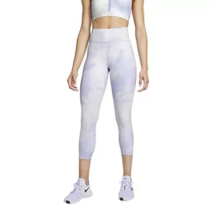 Nike One Icon Clash legginsy damskie, Fioletowy (Light Thistle), M - Legginsy - miniaturka - grafika 1