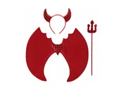 Halloween - Zestaw diabełka - 3 elem. - miniaturka - grafika 1