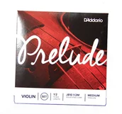Struny gitarowe  - D'Addario j810  1/2 m Prelude komplet strun z włókna węglowego stal/nikiel 1/2 skrzypce Medium J810 1/2M - miniaturka - grafika 1
