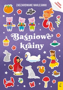 Wilga Zaczarowane naklejanki. Baśniowe krainy - Pozostałe książki - miniaturka - grafika 2