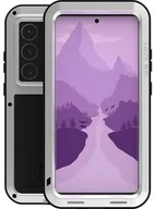 Etui i futerały do telefonów - LOVE MEI Etui Pancerne Powerful do Galaxy S24 Ultra, srebrne - miniaturka - grafika 1