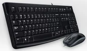 Klawiatury - Logitech Desktop MK120 klawiatura USB QWERTZ Węgierski Czarny 920-002542 - miniaturka - grafika 1