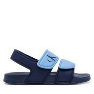 Buty dla chłopców - Sandały Calvin Klein Jeans V1X2-83030-1172X S Niebieski - miniaturka - grafika 1