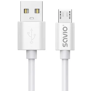 KABEL USB-A – MICRO USB, 3 M, BIAŁY, CL-167 - Kable USB - miniaturka - grafika 1
