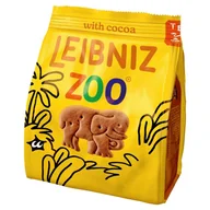 Ciastka - Leibniz - Zoo herbatniki z kakao - miniaturka - grafika 1