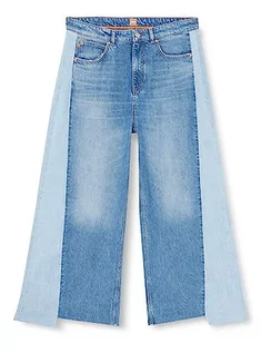 Spodnie damskie - BOSS Damskie spodnie jeansowe, Medium Blue421., 25 - grafika 1