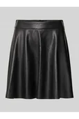 Spódnice - Spódnica mini o rozkloszowanym kroju z imitacji skóry model LUNA - Only - miniaturka - grafika 1