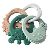 Gryzaki dla dzieci - BABY&TRAVEL B.BOX Gryzak trio szałwia - miniaturka - grafika 1