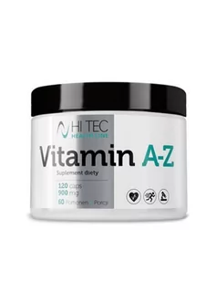 HI-TEC Vitamin A-Z - 120Caps - Witaminy i minerały dla sportowców - miniaturka - grafika 1