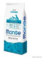Sucha karma dla psów - MONGE SPECIALITY LINE HYPOALLERGENIC - ŁOSOŚ Z TUŃCZYKIEM 12KG - miniaturka - grafika 1